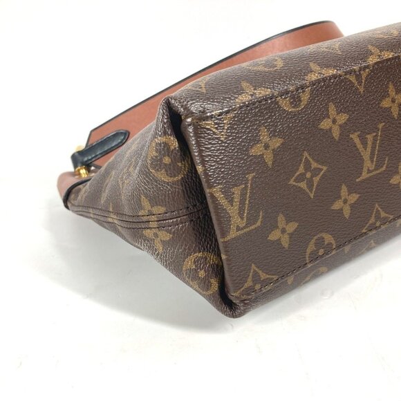 LOUIS VUITTON Brown Monogram Canvas Shoulder Bag - Picture 7 of 16
